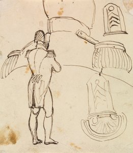 Studie voor Napoleon Bonaparte