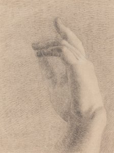 Studie van een Hand [recto] door Benjamin Robert Haydon