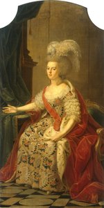 Portret van Wilhelmina van Pruisen, prinses van Oranje (1751-1820)