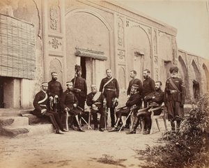 Hoofdkwartierstaf, Kandahar door Benjamin Simpson