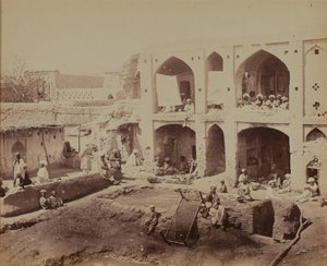 Straatscène, Kandahar