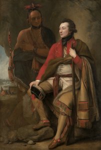 Kolonel Guy Johnson en Karonghyontye (Kapitein David Hill)