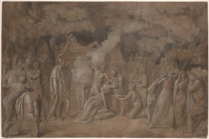 De dood van Iphigenia (?)