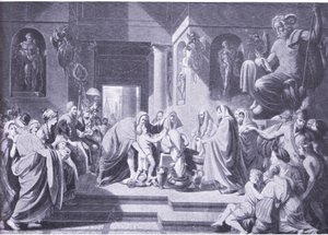 Hannibal zweert eeuwige vijandschap aan Rome door Benjamin West