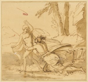 Jozef en de vrouw van Patifar door Benjamin West