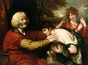 De Terugkeer van Tobias door Benjamin West