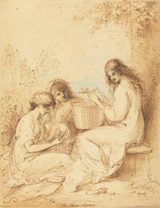 De drie zusters door Benjamin West