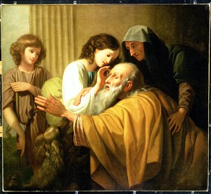 Tobias geneest de blindheid van zijn vader, 1772
