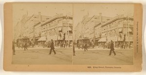 King Street, Toronto, Canada.