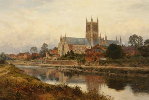 Worcester Kathedraal, 1897