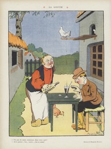 Illustratie voor Le Rire door Benjamin Rabier