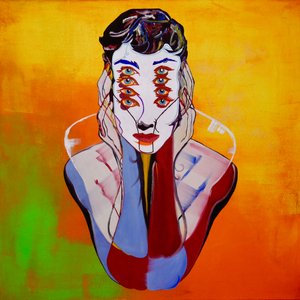 Mythe 11, 2021 (olieverf en acryl op doek) door Benoit Erwann Boucherot