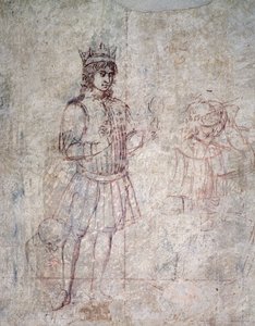 Aanbidding der Wijzen (detail) door Benozzo di Lese di Sandro Gozzoli