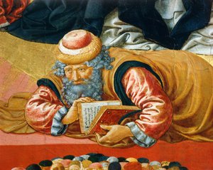 Arabische filosoof Averroes (detail)