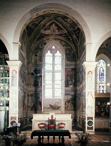 Episodes uit het leven van St. Augustinus, 1463-65 door Benozzo di Lese di Sandro Gozzoli