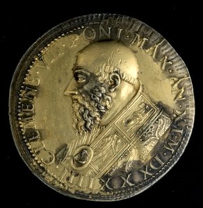 Medallion met het Portret van Paus Clemens VII