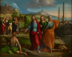 Christus en het wonder van de zwijnen