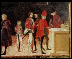 De Raad Financiën in Oorlogs- en Vredestijd (detail)