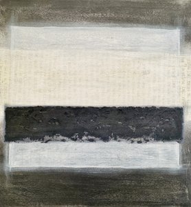 Abstracte gelaagde neutrale tinten