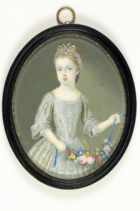 Margaret Cavendish Holles Harley, later hertogin van Portland door Bernard III Lens