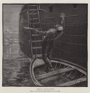 De Kruistocht van de Excelsior, door Bret Harte door Bernard Partridge