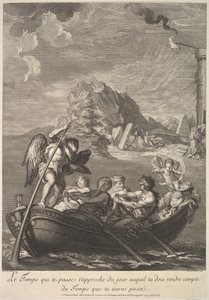 Allegorie van de Tijd door Bernard Picart