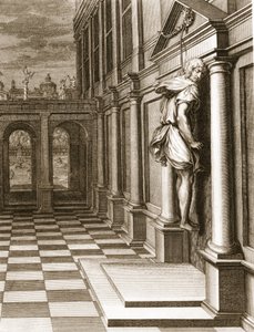 Iphis hangt zichzelf op in wanhoop omdat hij Anaxarete niet kon winnen, 1731
