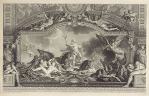 Neptunus kalmeert de golven