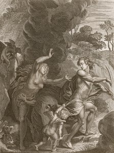 Orpheus, die Eurydice uit de Hel Leidt, Kijkt Achterom en Verliest Haar Voor Altijd, 1731