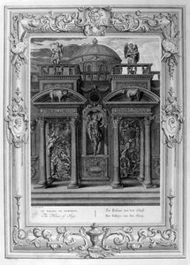 Het Huis van de Slaap, 1733 door Bernard Picart