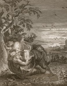 Tithonus, de Echtgenoot van Aurora, Veranderd in een Sprinkhaan, 1731
