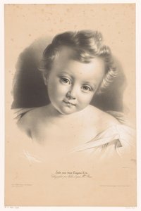 Portret van een peuter