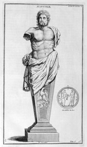 Jupiter door Bernard de Montfaucon
