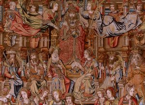 Eer (El Honor). Tweede wandtapijt in de serie. Ca 1550.