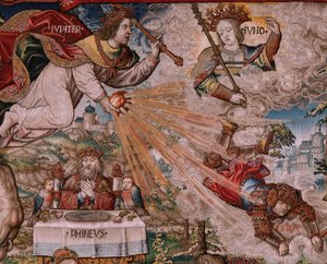 De eerbewijzen: Gerechtigheid door Bernard van Orley
