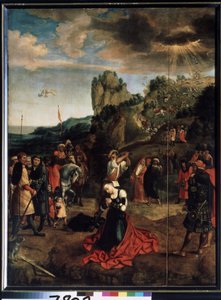 Het martelaarschap van Sint-Catharina door Bernard van Orley