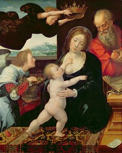 De Heilige Familie, 1522 door Bernard van Orley