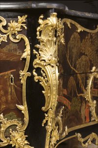 Louis XV commode, ca.1740 door Bernard van Risamburgh