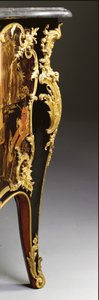 Louis XV commode, ca. 1740 door Bernard van Risamburgh