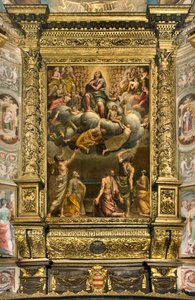 Assumptie van de Maagd door Bernardino Gatti