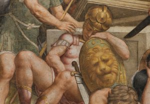 Counterfaccata, Bernardino Gatti, Opstanding 1529, Detail