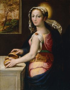 Maria Magdalena door Bernardino Campi