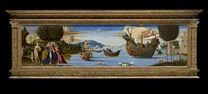 De Geliefde van Enalus Geofferd aan Poseidon en Gespaard, c.1512 door Bernardino Fungai