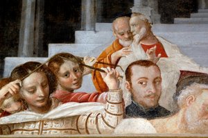 Mannelijke en vrouwelijke figuren (detail)
