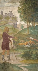 Cephalus en de Nimfen, ca. 1520-1522 door Bernardino Luini