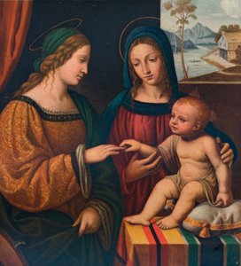 Het Mystieke Huwelijk van Sint Catharina