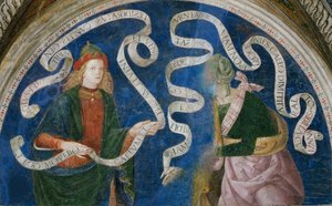 De profeet Haggai en de Sibille van Cumae