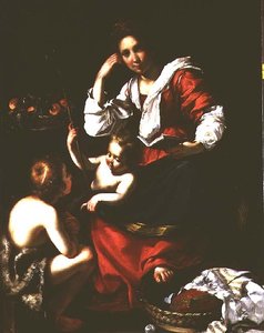 Madonna en Kind met de jonge Sint Jan de Doper
