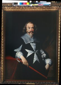 Portret van een ridder van Malta (Scipione Papafava?), c.1629