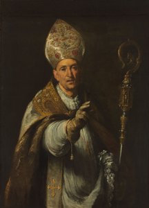 St. Gerardo Sagredo, Bisschop van Csanád door Bernardo Strozzi